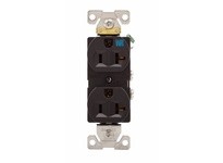 Cooper Eaton WRBR20B Receptacle Weather Resistant Duplex 20A 125V | Durable Electrical Supplies