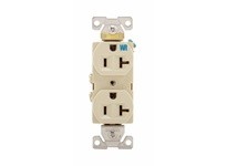 Cooper Eaton WRBR20V Receptacle Weather Resistant Duplex 20A 125V | Ivory