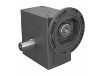 Hub City 0230-08073 30:1 Ratio, Cast Iron Single-Reduction Worm Reducer, 0.625" Input Diameter, 1.125" Output Diameter, C-Face Q