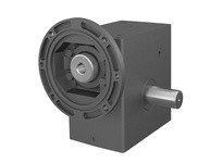 Hub City 0230-08110 40:1 Ratio, Cast Iron Single-Reduction Worm Reducer, 0.625" Input Diameter, 1.125" Output Diameter, C-Face Q
