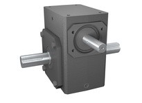 Hub City 0230-08701 5:1 Ratio, Cast Iron Single-Reduction Worm Reducer, 0.875" Input Diameter, 1.250" Output Diameter, Shaft Inp