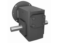 Hub City 0230-09266 7.5:1 Ratio, Cast Iron Single-Reduction Worm Reducer, 0.625" Input Diameter, 1.250" Output Diameter, C-Face 