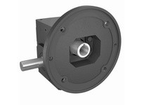 Hub City 0230-09359 80:1 Ratio, Cast Iron Single-Reduction Worm Reducer, 1.375" Input Diameter, 1.250" Output Diameter, C-Face Q