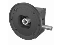 Hub City 0230-09389 20:1 Ratio, Cast Iron Single-Reduction Worm Reducer, 1.125" Input Diameter, 1.250" Output Diameter, C-Face Q