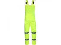 WW4033P/M West Chester Hi-Vis Lime Rain Bib Pant Poly/PU Coated Class E | YarinInd