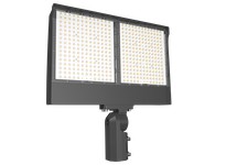 RAB X17XFU330SF/PCT FLOODLIGHTS 23907-49228 LUMENS X17 ADJSUTABLE 330/250/175W FIELD ADJUSTABLE CCT 5000/4000/3000K SLIPFITTER T