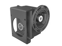 Hub City 0230-10512 100:1 Ratio, Cast Iron Single-Reduction Worm Reducer, 0.625" Input Diameter, 1.500" Output Diameter, C-Face 