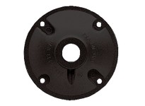 RAB XC1B Weatherproof Cover Heavy Duty 4 1/2 TAP Black