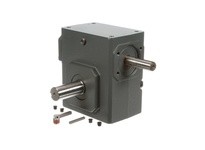 Morse 237UL50 XF1009 50:1 Ratio 2.38" Center Distance 0.75" Input Diameter Solid Shaft Input 1.125" Output Diameter Solid Shaft 