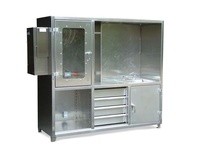 StrongHold XFM-15320 Stainless Steel Workbench with Sink 84x30x75