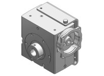 Hub City 0230-15213 5:1 Ratio Worm Reducer | Durable Cast Iron