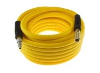 Coilhose YB4050Y15X Yellow Belly PVC Hybrid Hose 1/4" ID x 50' 1/4" Industrial Interchange
