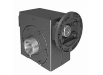 Hub City 0230-15953 50:1 Ratio, Cast Iron Single-Reduction Worm Reducer, 0.625" Input Diameter, 1.438" Output Diameter, C-Face Q