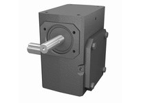 Hub City 0230-16714 7.5:1 Ratio, Cast Iron Single-Reduction Worm Reducer, 1.25" Input Diameter, 1.875" Output Diameter, Shaft In