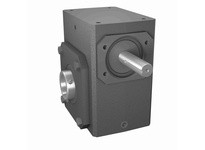 Hub City 0230-16751 10:1 Ratio, Cast Iron Single-Reduction Worm Reducer, 1.25" Input Diameter, 1.500" Output Diameter, Shaft Inp
