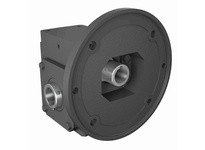Hub City 0230-17490 60:1 Ratio, Cast Iron Single-Reduction Worm Reducer, 1.125" Input Diameter, 1.625" Output Diameter, C-Face Q