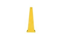 Cortina 03-600-18 Five Cone System: (5) 36" Yellow Lamba Cone - Caution Safety First (1) 20 foot plastic yellow chain (2) Lock-i