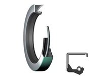 Dichtomatik 068142SB NITRILE SINGLE LIP SPRING LIP ATTAC SHAFT SEALS