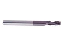Regal 086013TM 3/4-10 (.495 Min. Diam.) 4 FL Coolant Feed Carbide Thread Mill TiAlN Cutting Tools