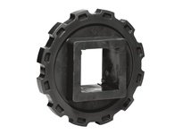 Rexnord 114-588-3 4700 Series Molded Non-Split Sprocket with 12 Teeth and a 1-1/2" Square Shaft-ready Bore in POM material4700 S