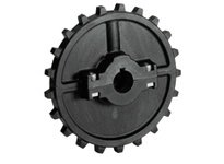 Rexnord 614-62-3 7700 Series Molded Split Sprocket with 16 Teeth and a 1-1/4" Round Shaft-ready Bore with 1 Keyway and 1 Setscre