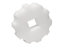 Rexnord 897.20.37 1.5" Square Shaft-ready Bore, 5.226" Pitch Diameter, UHMWP, KU2010 Machined Non-Split Sprocket1.5" Square Shaf