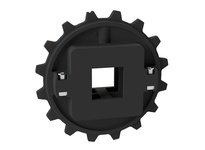 Rexnord 614-168-1 7950 Series Molded Split Sprocket with 16 Teeth and a 1-1/2" Square Shaft-ready Bore in PA material7950 Series