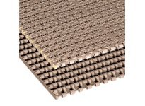 Rexnord HT5936-12 12" Width, 0.75" Pitch, Flush Grid, Beige High Temperature, Straight Running, 5936 MatTop Chain with Polypropy