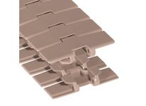 Rexnord FR880T-K4.50 4.5" Width, 1.5" Pitch, Solid Top, Gray Flame Retardant, Side-flexing, 880TAB TableTop Chain with Stainless