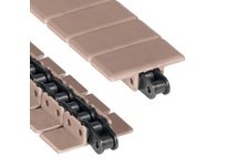 Rexnord LF843K2 2" Width, 1" Pitch, Solid-Top, Tan Low Friction, Straight Running, 843 TableTop Chain2" Width, 1" Pitch, Solid-T