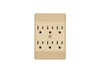 Cooper Eaton 1146W-SP Grounding Tap 6 Outlet 15A 125V White
