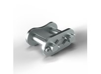 HKK SR120CCL1 120 Stainless Steel (304) C/L COT. TYPE 1-1/2" pitch120 Stainless Steel, Connecting Link, Cotter Type