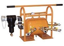 Dixon 1217AR-4AKWF ASME Air Tank Receiver Manifold Assembly with Air King® & Watts Filter