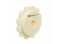 System Plast 880-12R1.25-DMS-SS 880 Series Sprocket, 12 Teeth, 1.25" Round Bore, Machined Split Drive with Set Screw and 5.8" Pi