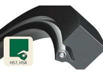 SKFSEAL 1350018 NBR single lip Flex design split S.S. spring oil seal