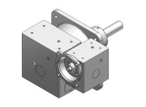 Hub City 0230-30950 600:1 Ratio, Cast Iron Double-Reduction Worm Reducer | YarinInd