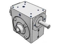Hub City 0230-46202 25:1 Ratio, Cast Iron Single-Reduction Worm Reducer, 0.625" Input Diameter, 0.938" Output Diameter, Shaft In