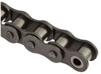 Morse 50LL R 10FT Sintered Bushing Riveted Roller Chain, Steel, 0.625" Chain Pitch, Chain Size 50, 1 Strand, 0.4" Roller Diamete