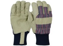 West Chester Yellow/Black/Orange Medium Grain Pigskin Gloves | Cold Condition Protection