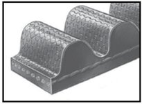 Jason 159-3M-19 HTD TIMING BELT