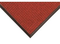 NoTrax 166S0046RB Low Profile Water Trap Door Mat | Mat Guzzler 4x6 Red/Black