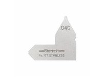 Starrett 167-040 Steel Radius Gage, .040" Range, Inch ReadingSteel Radius Gage, .040" Range, Inch Reading