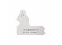 Starrett 167-9/64 Steel Radius Gage, 9/64" Range, Inch ReadingSteel Radius Gage, 9/64" Range, Inch Reading