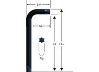 16815 Bright Short Series Torx L-Key T15 | YarinInd