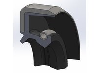 Dichtomatik 18X30X7TM NITRILE DOUBLE LIP SPRING SHAFT SEALS | Quality Industrial Supplies