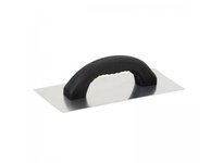 Hyde Tools 19041 4-1/2" X 9-1/2" U-Notch Offset Adhesive Trowel | Durable & Reliable