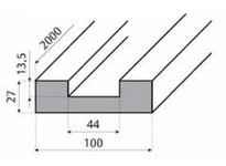 System Plast 19436 MACHINED CURVES-VALUE TRACK