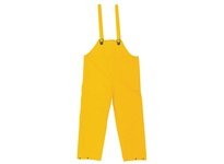 MCR 200BFX4 Classic .35mm PVC/Poly Bib Overall No Fly YELLOW | Durable Workwear