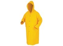 MCR 200CS Classic .35mm PVC/Poly 49 Coat YELLOW | Durable Industrial Wear