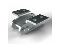 HKK SC040CCLK2 HKK C2040Stainless Steel (304) K-2 COT C/LC2040, Stainless Steel K-2 Connecting Link, Cotter Type